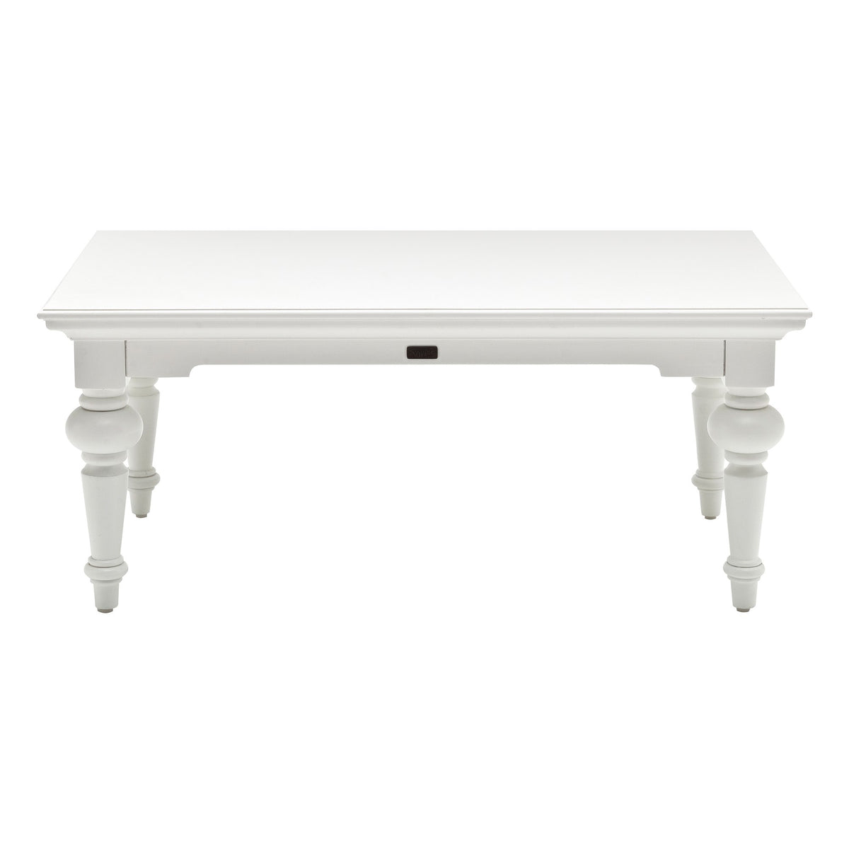 NovaSolo Provence Rectangular Coffee Table, Classic White – view 4