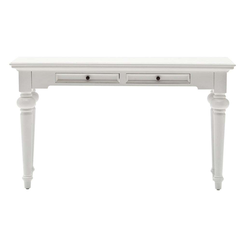 NovaSolo Provence Console Table, Classic White