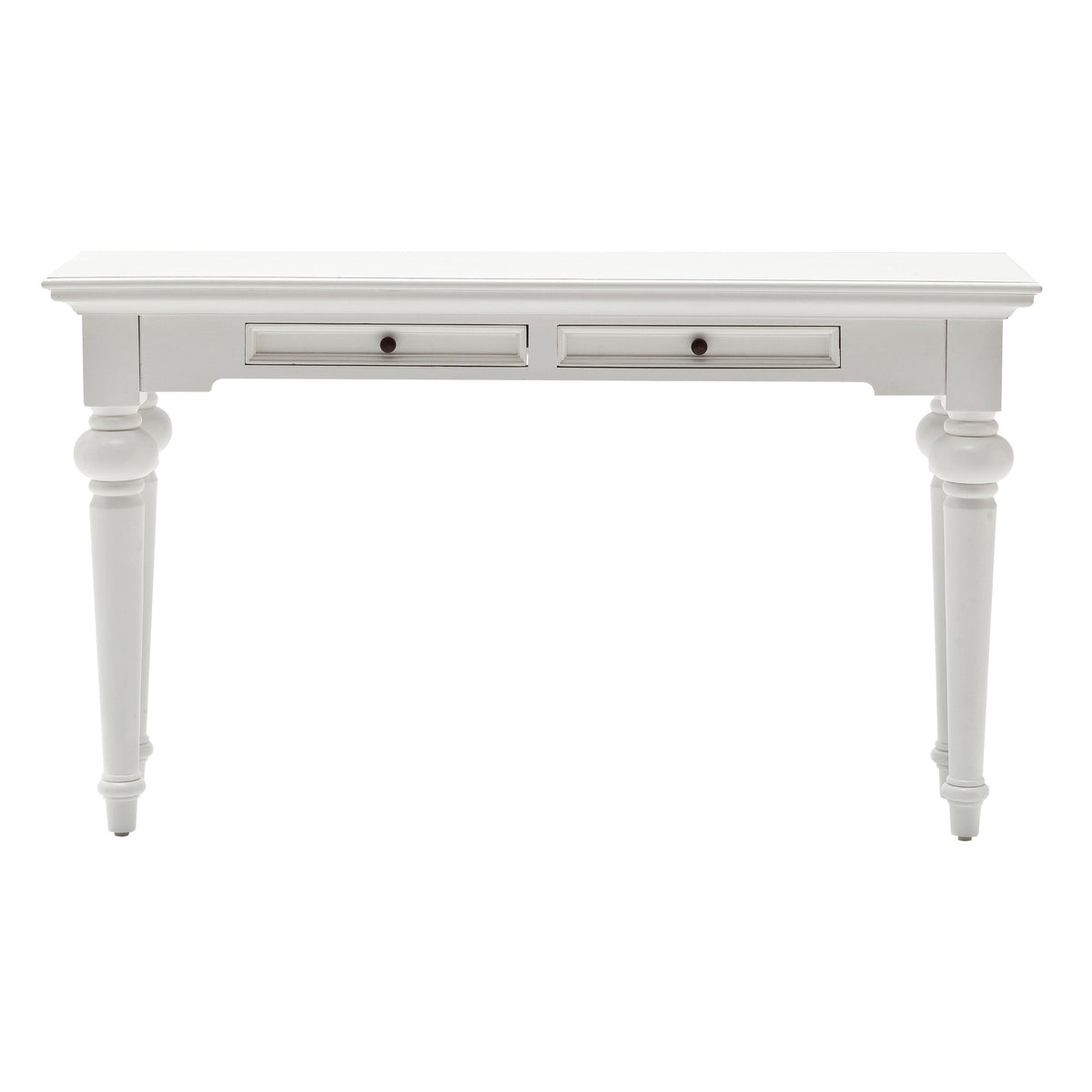 NovaSolo Provence Console Table, Classic White