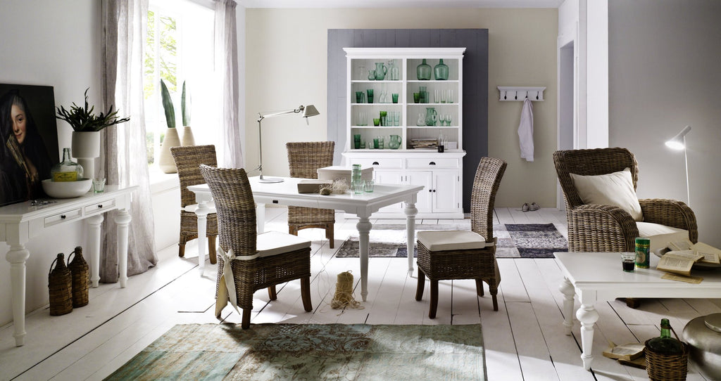 NovaSolo Provence Console Table, Classic White – view 10