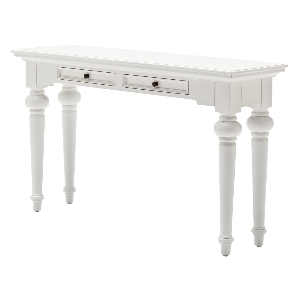 NovaSolo Provence Console Table, Classic White – view 2