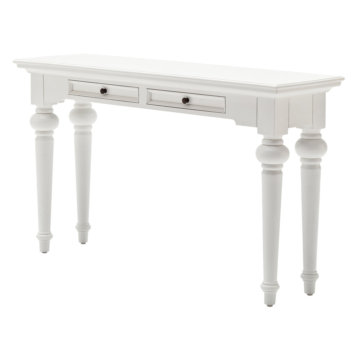 NovaSolo Provence Console Table, Classic White – view 2