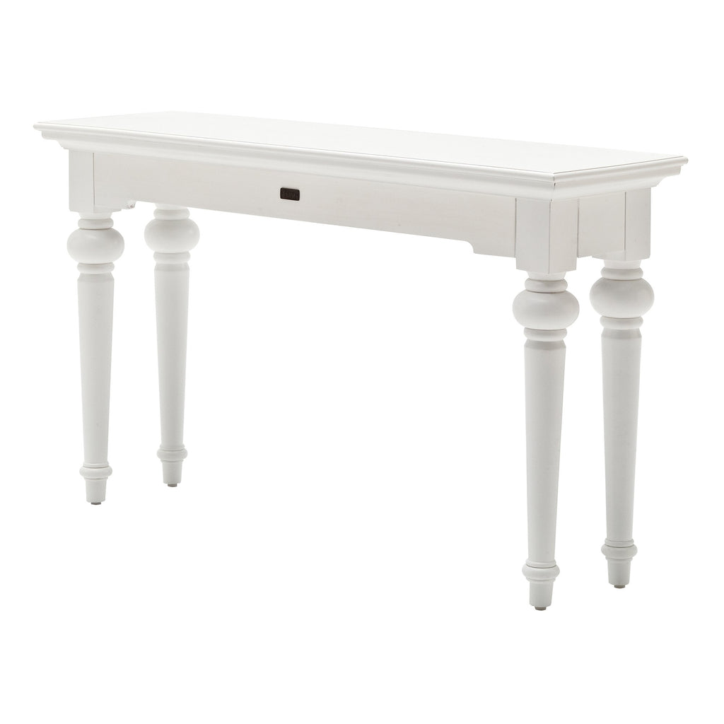 NovaSolo Provence Console Table, Classic White – view 5