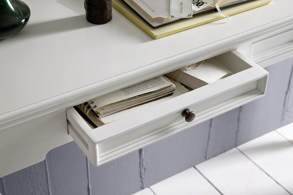 NovaSolo Provence Console Table, Classic White – view 9