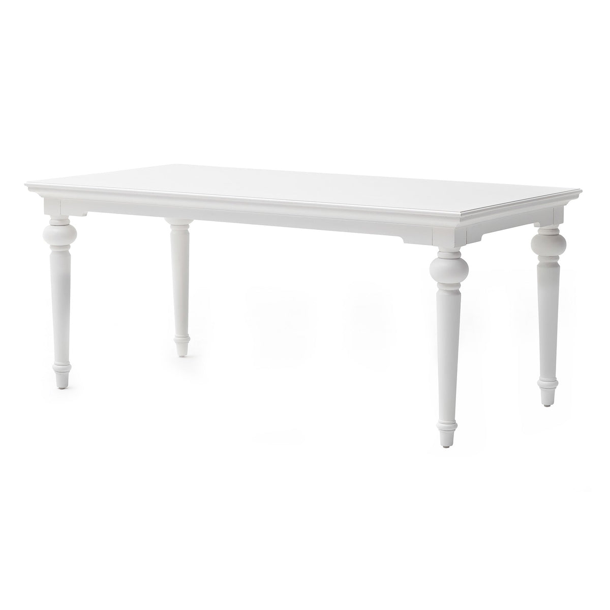NovaSolo Provence 71" Dining Table, Classic White – view 2