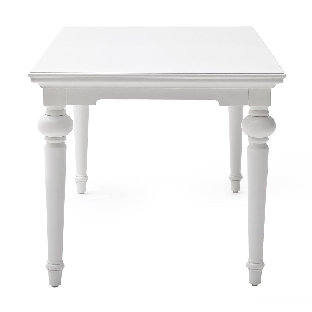 NovaSolo Provence 71" Dining Table, Classic White – view 3
