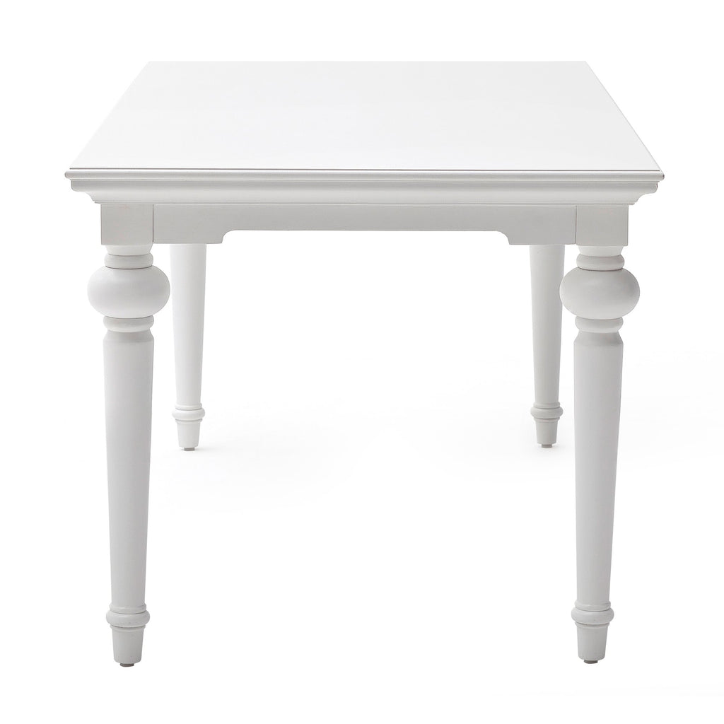 NovaSolo Provence 79" Dining Table, Classic White – view 3