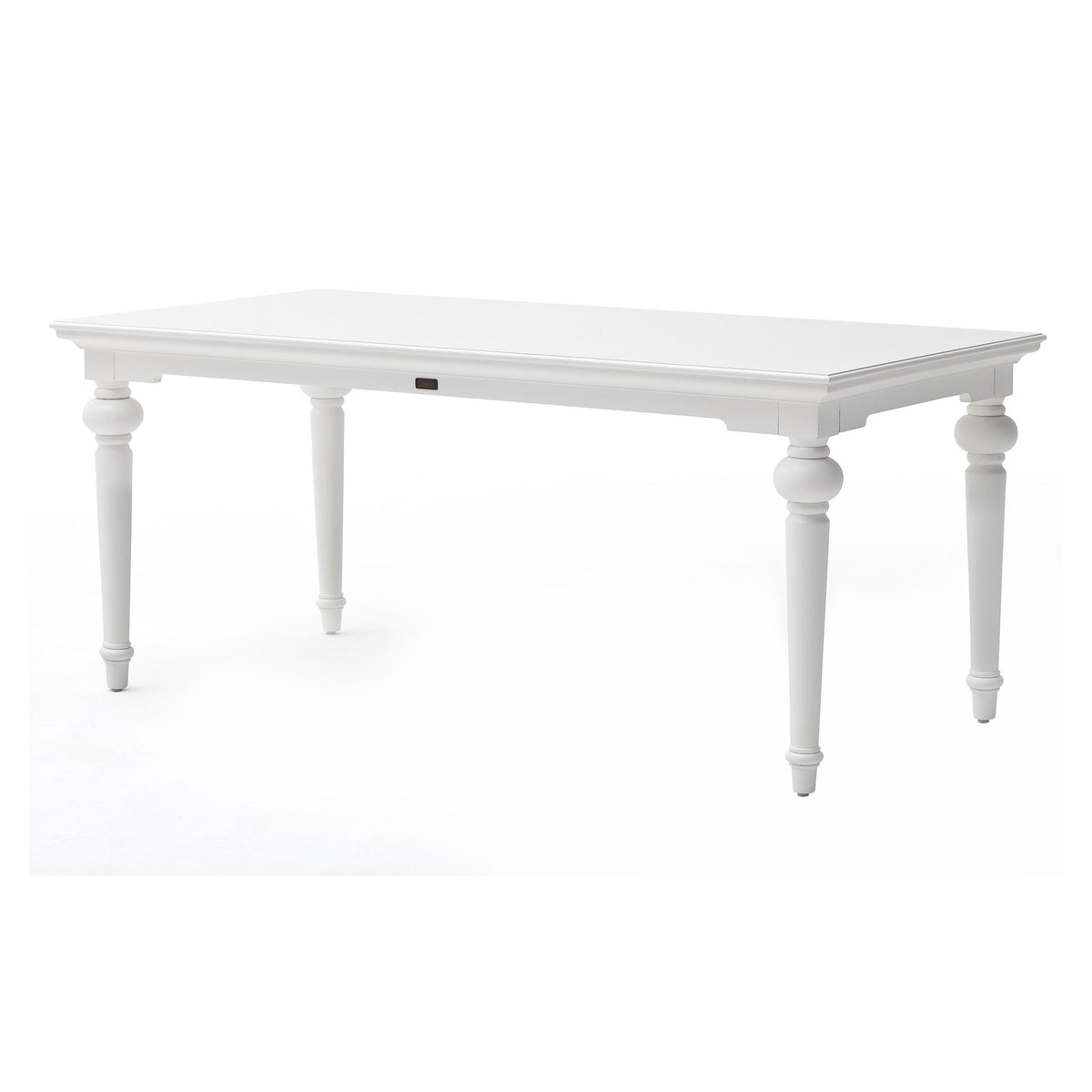 NovaSolo Provence 79" Dining Table, Classic White – view 4