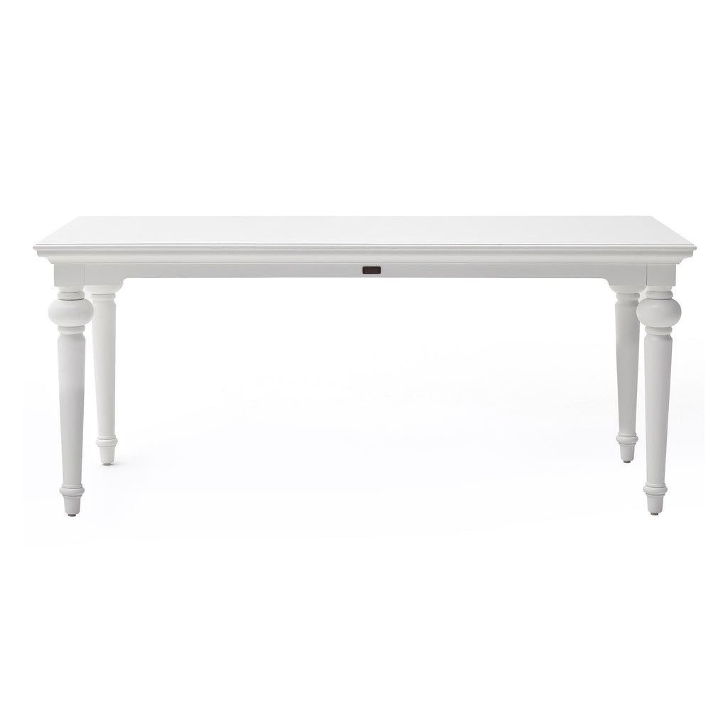 NovaSolo Provence 79" Dining Table, Classic White – view 5