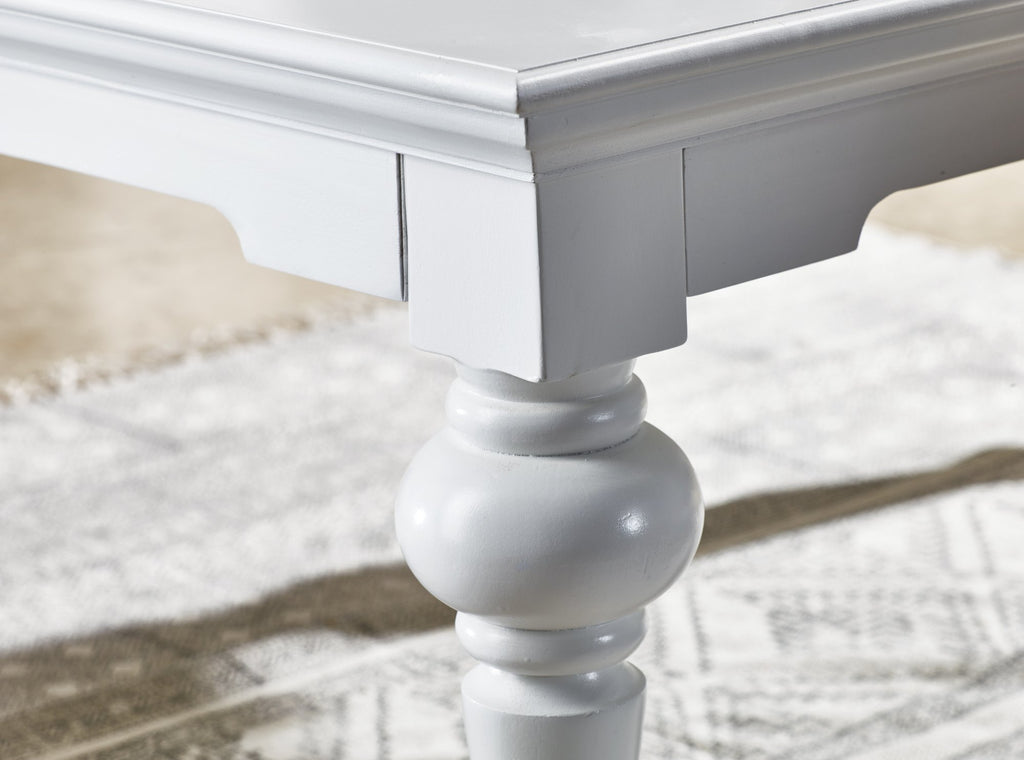 NovaSolo Provence 94" Dining Table, Classic White – view 5