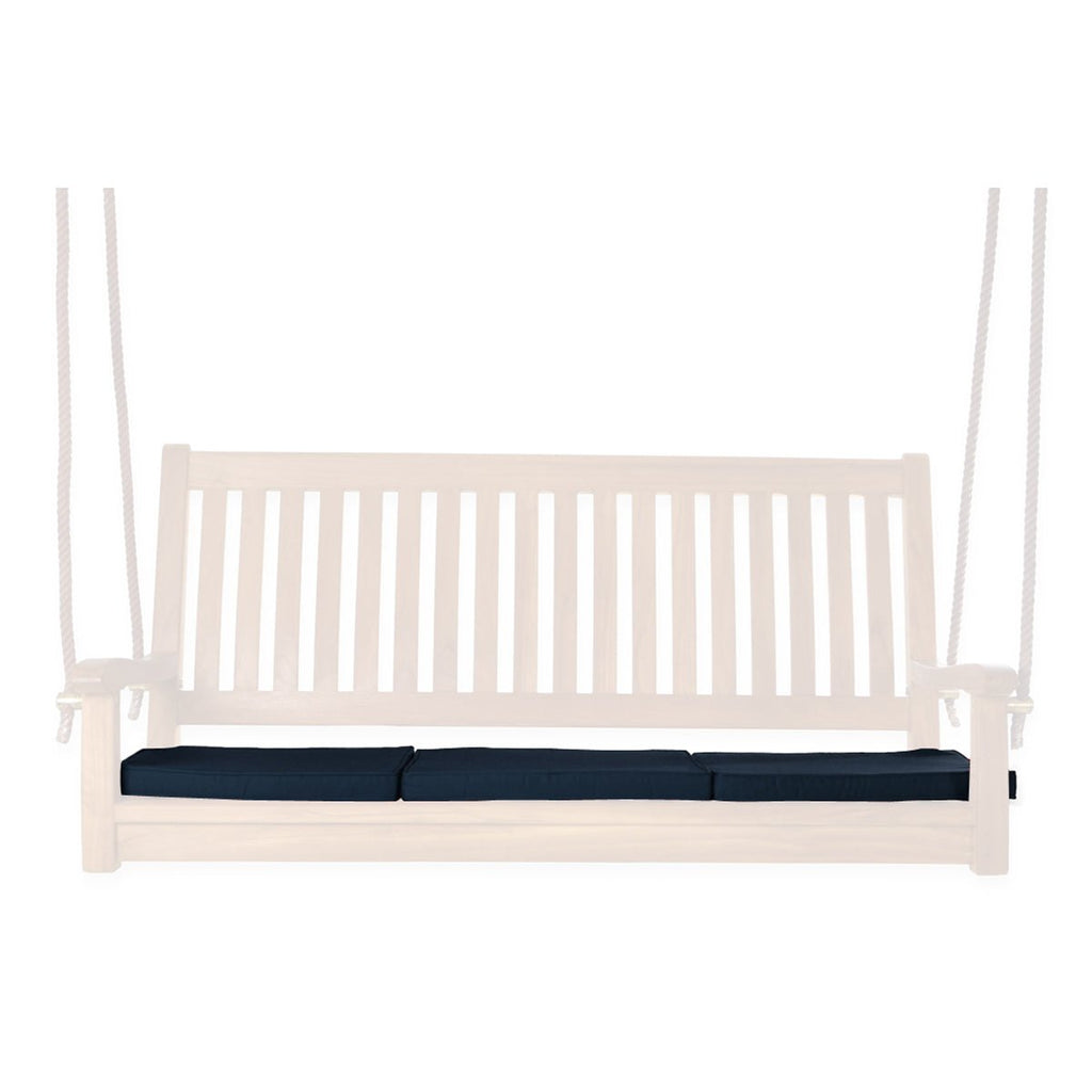 All Things Cedar Blue Teak Swing Cushions – view 2