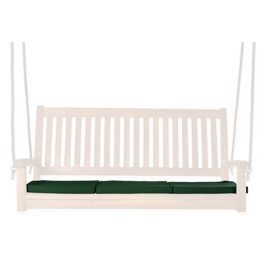 All Things Cedar Green Teak Swing Cushions – view 2