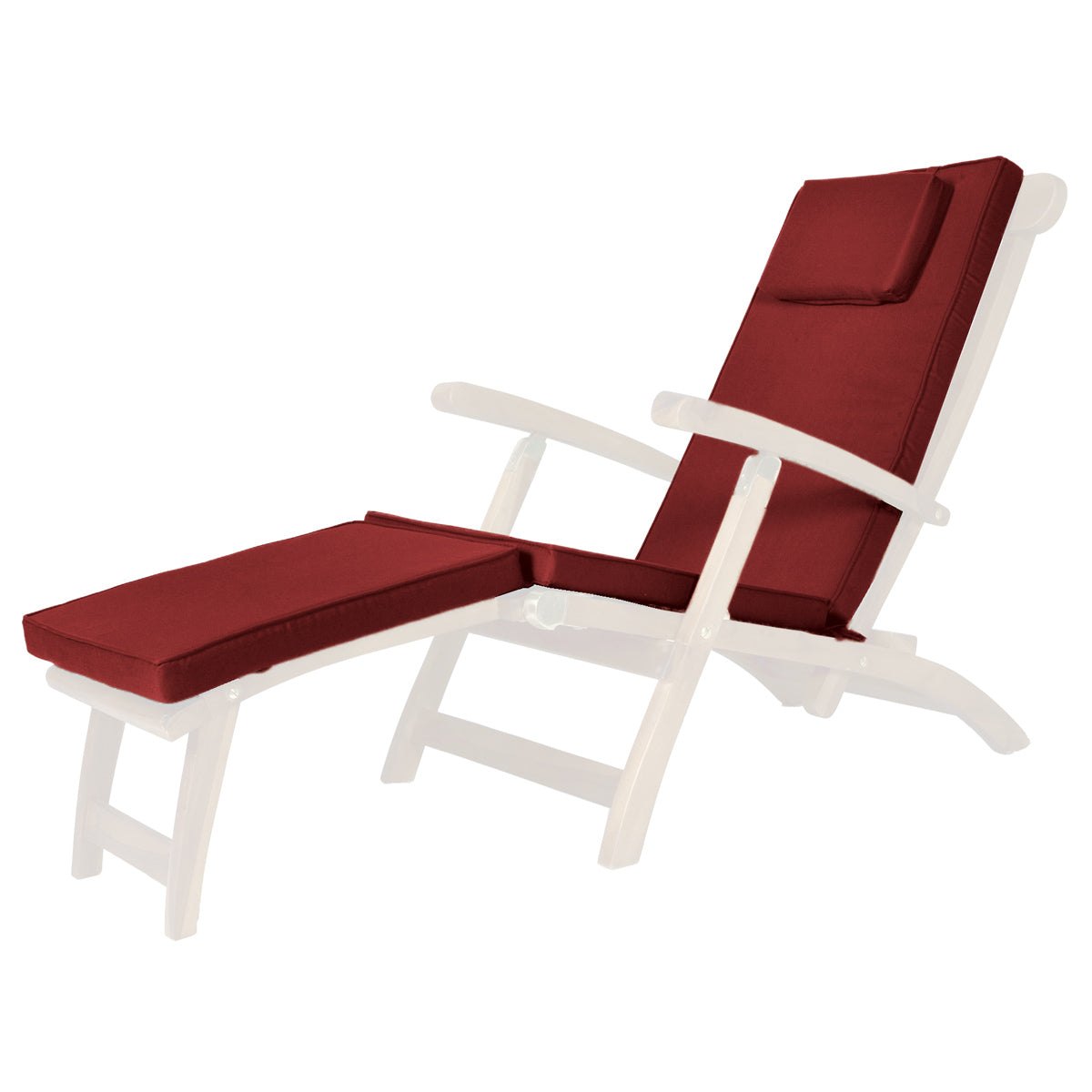 All Things Cedar Red Steamer Chair Cushion – view 2