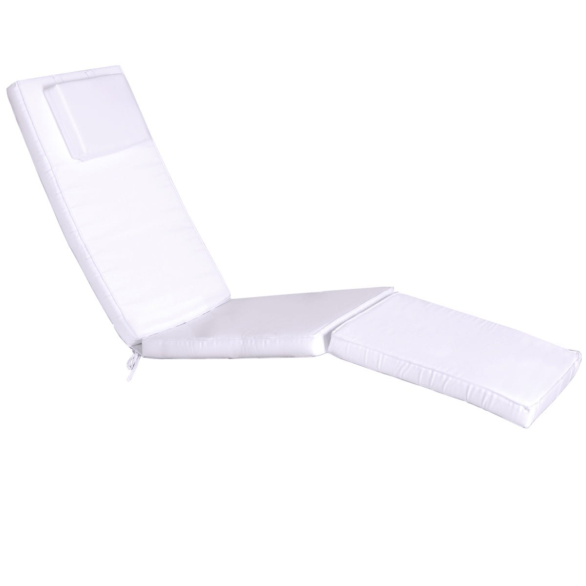 All Things Cedar Royal White Steamer Chair Cushion