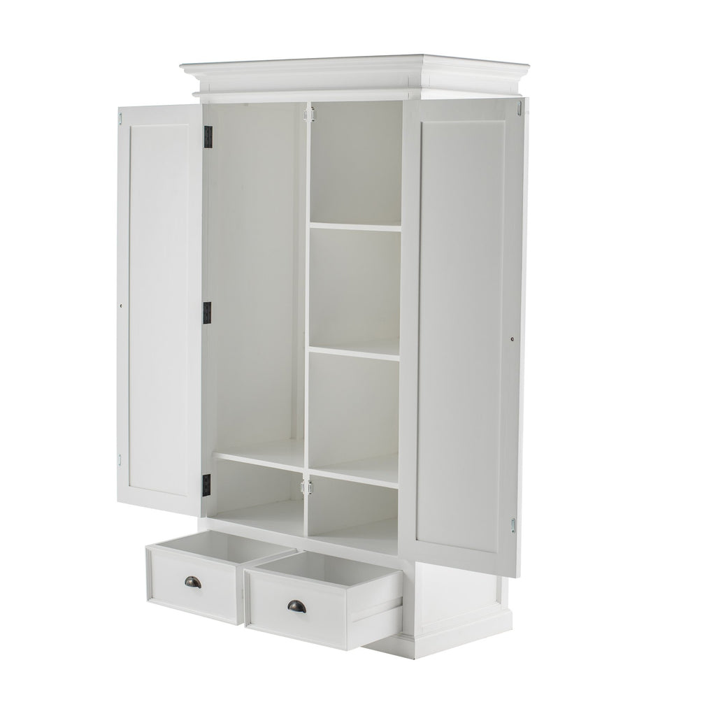 NovaSolo Halifax Wardrobe, Classic White – view 4