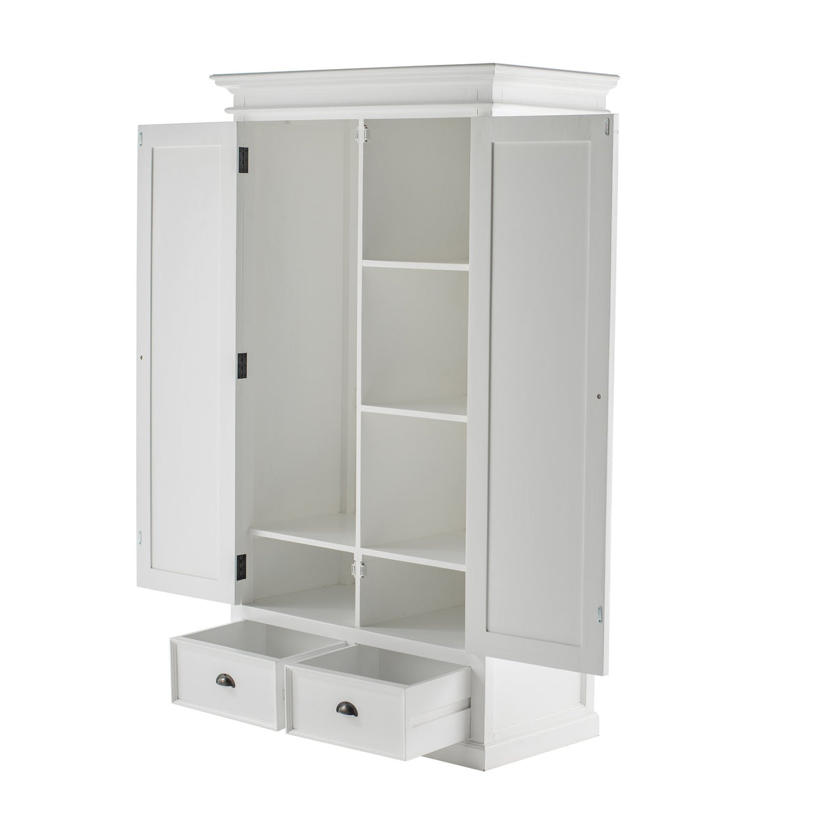 NovaSolo Halifax Wardrobe, Classic White – view 4