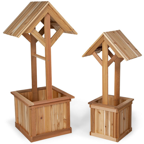 All Things Cedar 4-FT Wishing Well Planter Box – view 2
